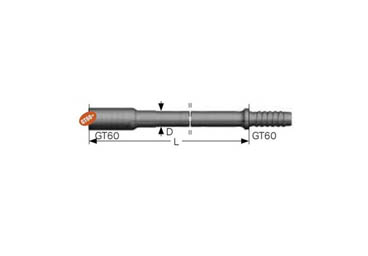 GT60 M/F drill rod 6095mm